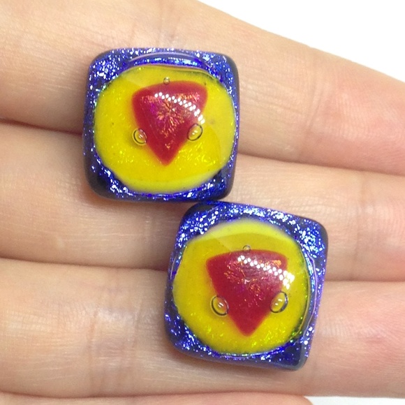 Earrings Artisan Glass - Picture 4 of 4